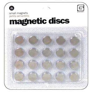 Basic Grey Small Magnets - 3 packs of 20